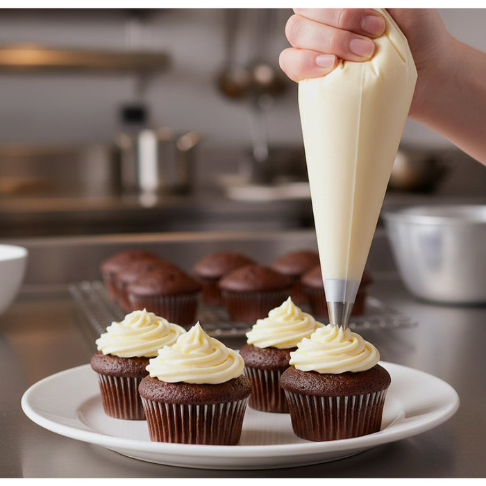 Ateco 12" Compostable Decorating Pastry Bag - 100 Piece - 4512