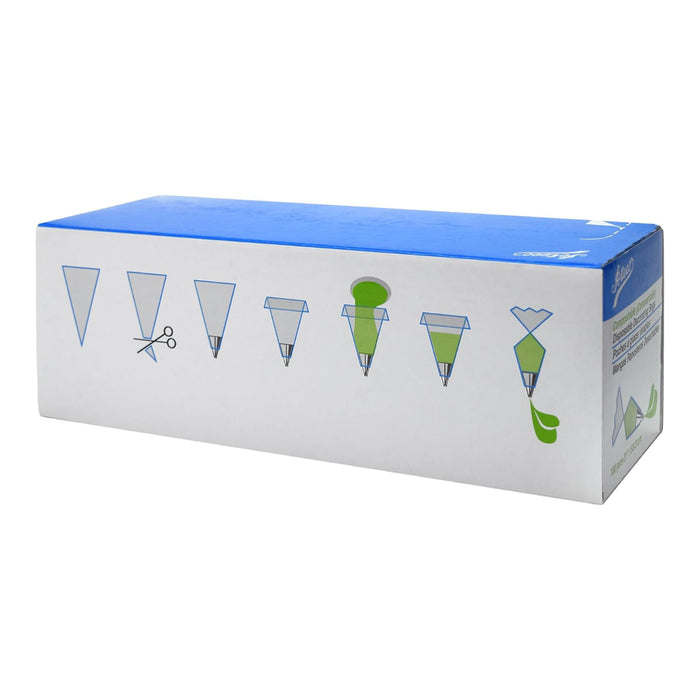 Ateco 12" Compostable Decorating Pastry Bag - 100 Piece - 4512