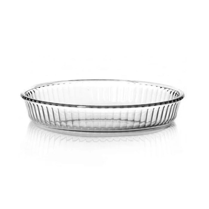 Nella 10" Round Pyrex Glass Oven Tray - 59044