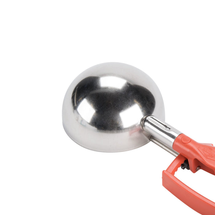Vollrath 47388 8 Oz. Jacob's Pride #4 Orange Squeeze Disher
