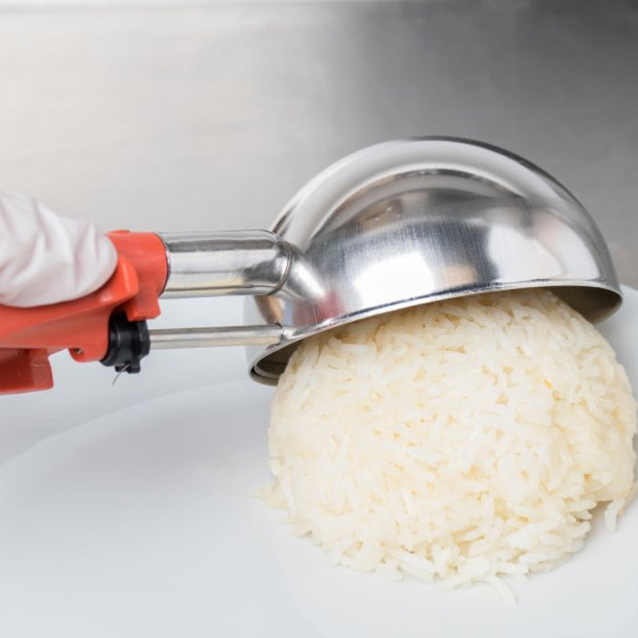 Vollrath 47388 8 Oz. Jacob's Pride #4 Orange Squeeze Disher