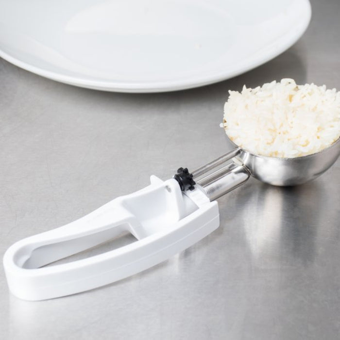 Vollrath 47390 4.7 Oz. Jacob's Pride #6 White Squeeze Disher
