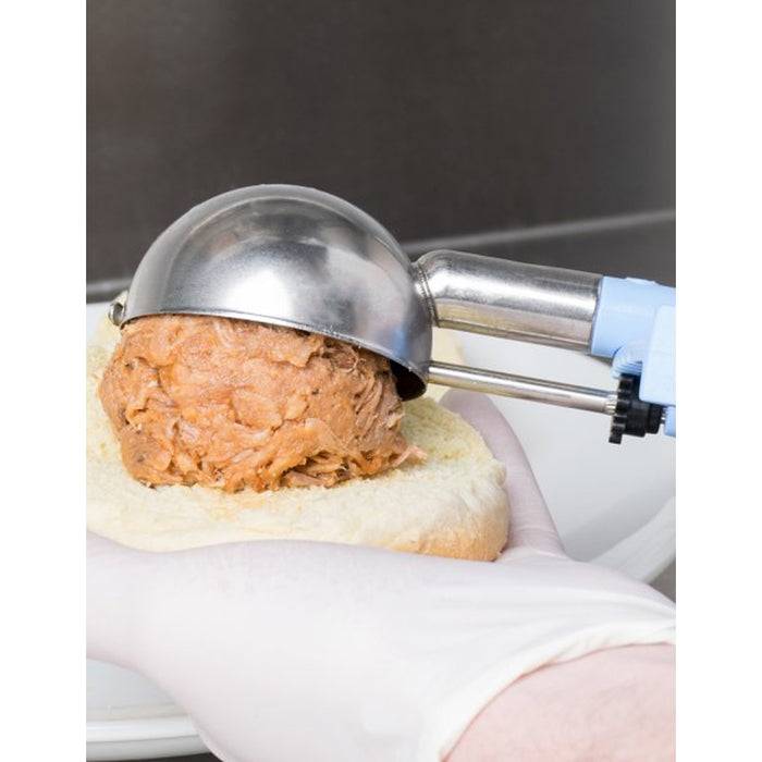 Vollrath 47394 2.4 Oz. Jacob's Pride #14 Sky Blue Squeeze Disher