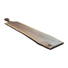 Nella 10" x 42" Large Handcrafted Walnut Charcuterie Board with Handle