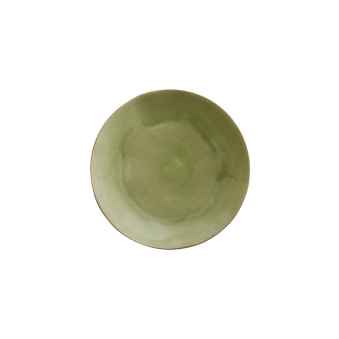 Costa Nova 8.5" Riviera Vert Frais Round Stoneware Salad/Dessert Plate - 6/Case - NAP215-VRF