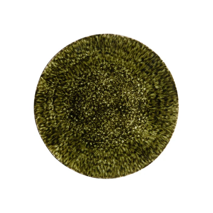 Costa Nova 12.12" Riviera Florets Round Stoneware Charger Plate - 6/Case - NAP313-FRT