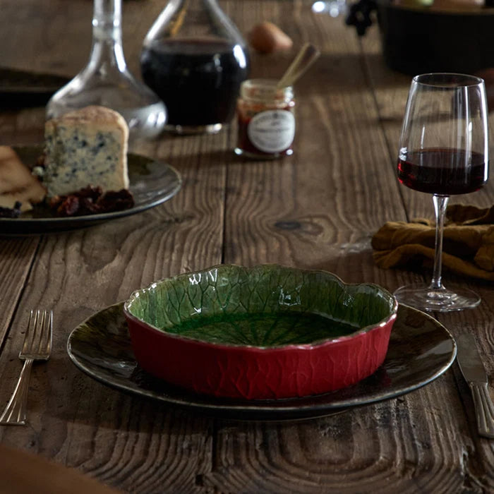 Costa Nova 12.12" Riviera Florets Round Stoneware Charger Plate - 6/Case - NAP313-FRT