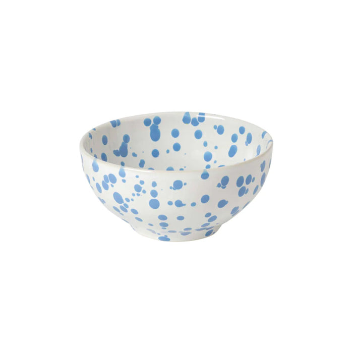 Costa Nova 6.4" Rafaela Cornflower Blue Round Stoneware Soup/Cereal Bowl - NAS161-CBL