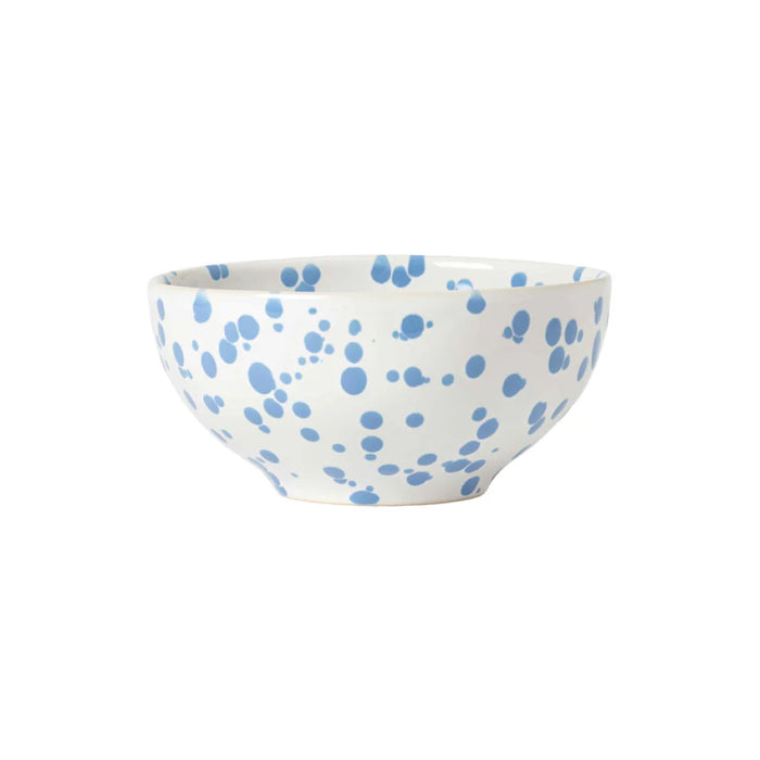 Costa Nova 6.4" Rafaela Cornflower Blue Round Stoneware Soup/Cereal Bowl - NAS161-CBL