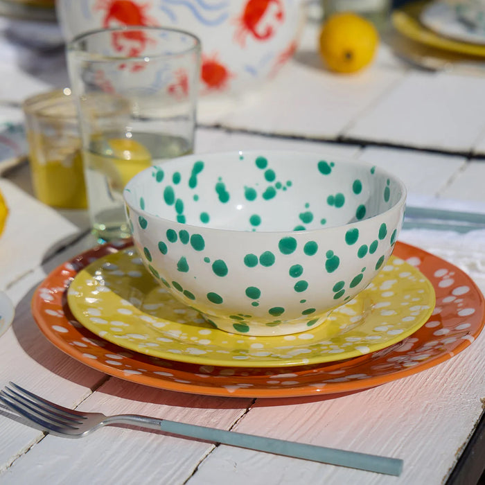 Costa Nova 6.4" Rafaela Sage Green Round Stoneware Soup/Cereal Bowl - NAS161-SAG