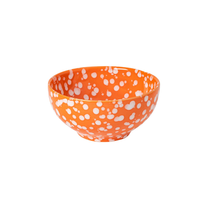 Costa Nova 6.4" Rafaela Tangerine Round Stoneware Soup/Cereal Bowl - NAS161-TAN
