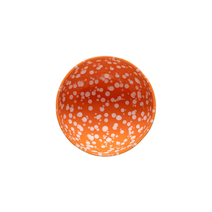 Costa Nova 6.4" Rafaela Tangerine Round Stoneware Soup/Cereal Bowl - NAS161-TAN