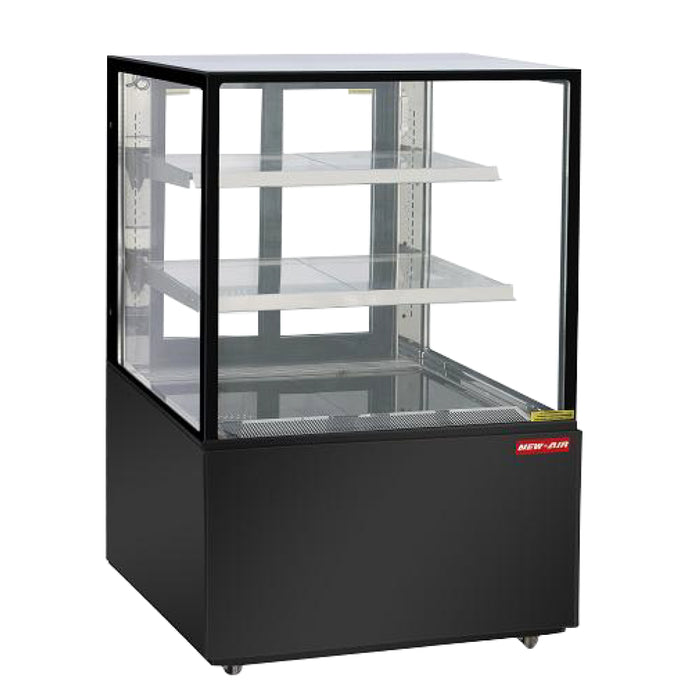 New Air NDC-48-SG 48" Square Refrigerated Display Case