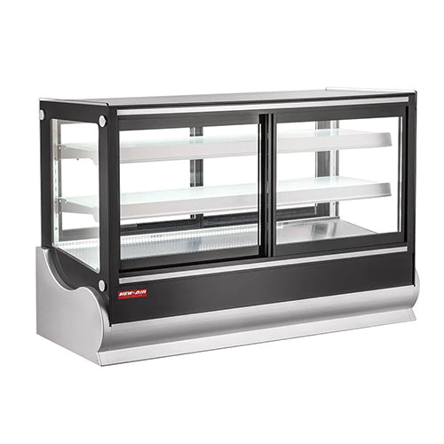 New Air NCDC-48-SV 48" Square Countertop Display Case