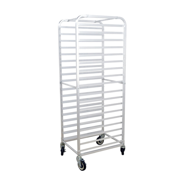 Nella 18-Tier Aluminum Bun Tray Rack with Curved Top - 27054