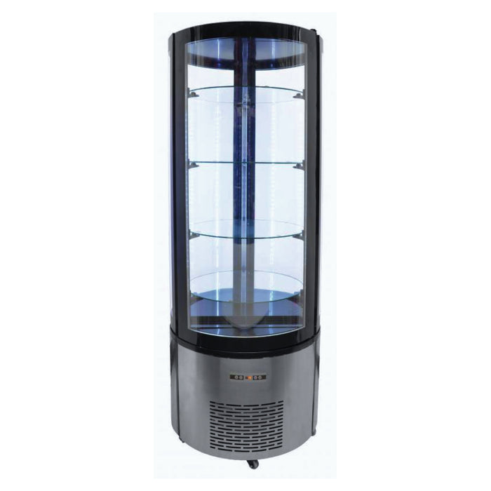 Nella 27” Circular Floor Refrigerated Display Case - 14.1 Cu. Ft. - 40440