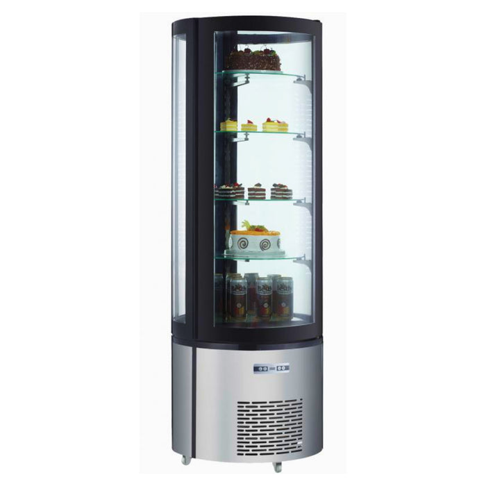 Nella 27” Circular Floor Refrigerated Display Case - 14.1 Cu. Ft. - 40440