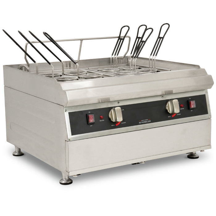Nella 18L Countertop Double Tank Electric Pasta Cooker - 41883