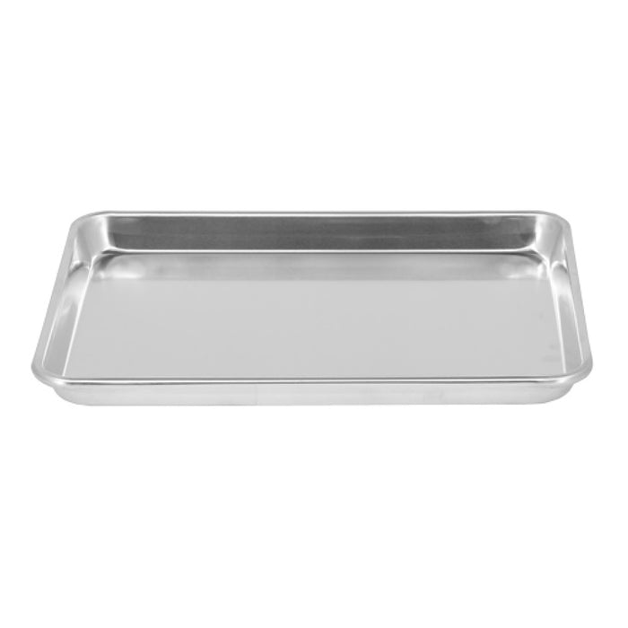 Nella 13" x 9.5" 1/4 Size 20-Gauge Aluminum Bun Pan Tray - 44255