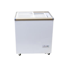 Nella 29" Ice Cream Freezer with Flat Glass Top - 5.3 Cu. Ft. - 45291