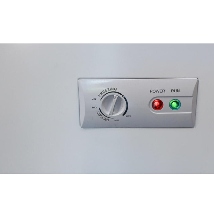 Nella 29" Ice Cream Freezer with Flat Glass Top - 5.3 Cu. Ft. - 45291