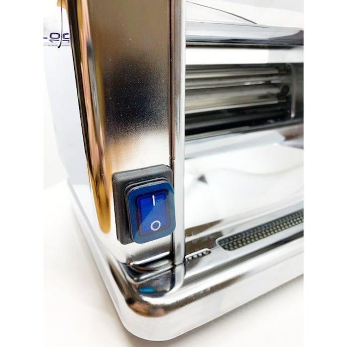 Trento Stainless Steel Electric Pasta Sheeter with 8.66″ Roller Length - 46292