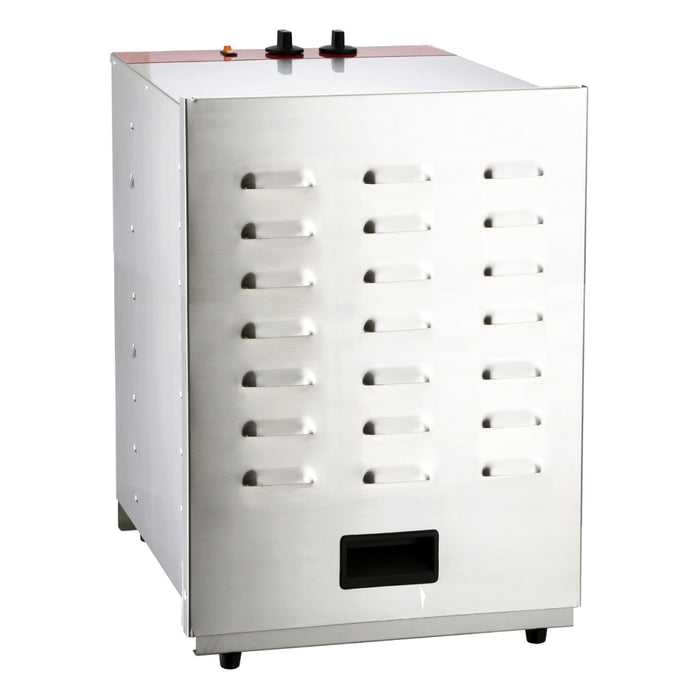 Nella 17" 16-Tray Stainless Steel Food Dehydrator with Thermostat Control - 120V, 1000W - 47042