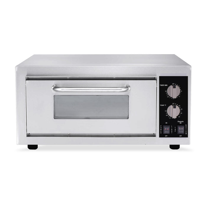 Nella 25" Electric Single Chamber Countertop Pizza Oven - 120V, 1.7 kW - 47150