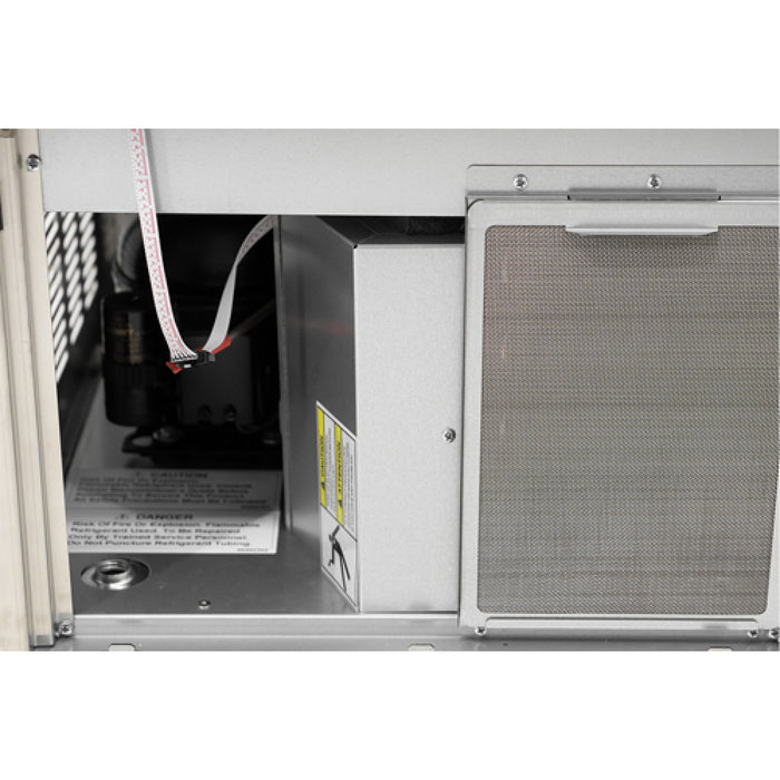 Nella 20″ Air Cooled Full Size Cube Ice Machine - 120 Lbs. - 47483