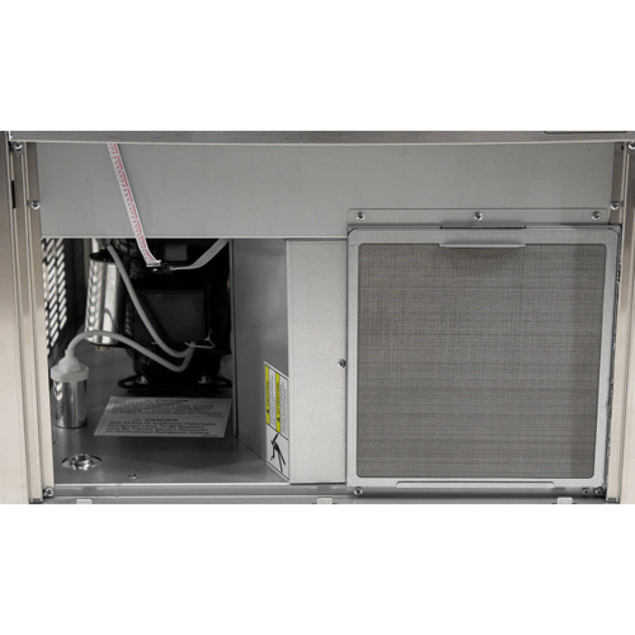 Nella 26″ Air Cooled Full Size Cube Ice Machine - 210 Lbs. - 47484