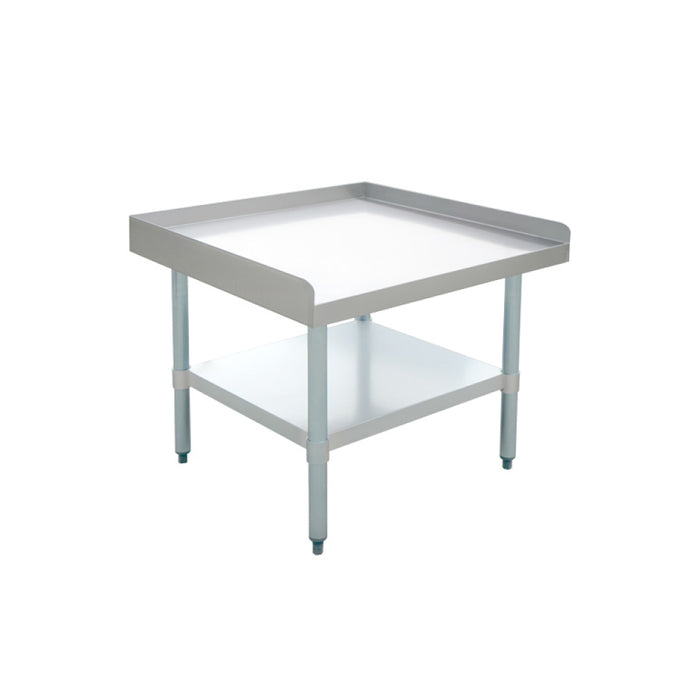Nella 30″ x 30″ All Stainless Steel Equipment Stand with Undershelf and Legs - 47695