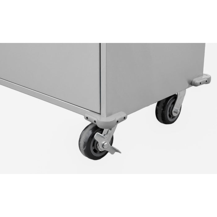 Nella 61" Portable Bar with Open Bottom & Ice Bin - 48066