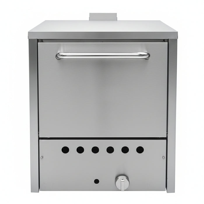 Nella 19.5" Single Chamber Countertop Natural Gas Pizza Oven - 32,000 BTU - 48080