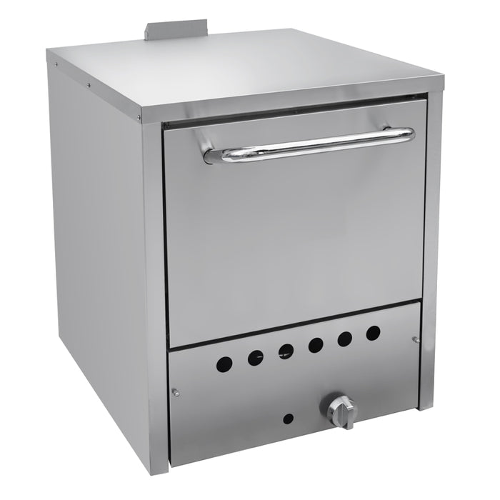 Nella 19.5" Single Chamber Countertop Natural Gas Pizza Oven - 32,000 BTU - 48080