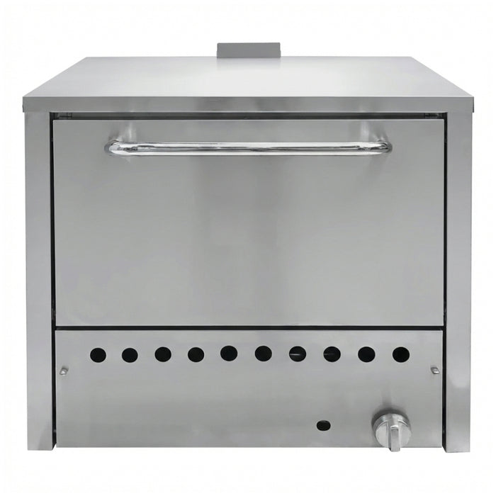 Nella 31.5" Single Chamber Countertop Natural Gas Pizza Oven - 32,000 BTU - 48082