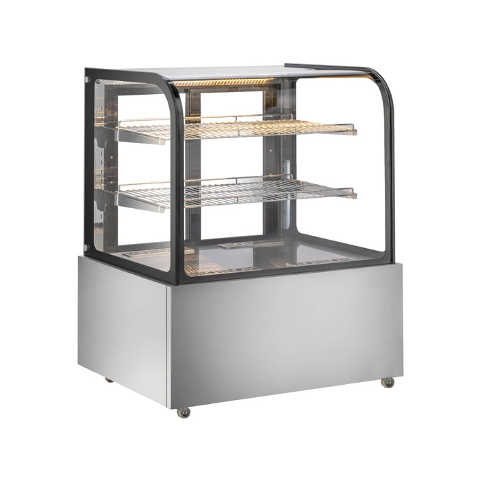 Nella 49" Floor Curved Glass Display Warmer - 16.2 Cu. Ft. - 48389