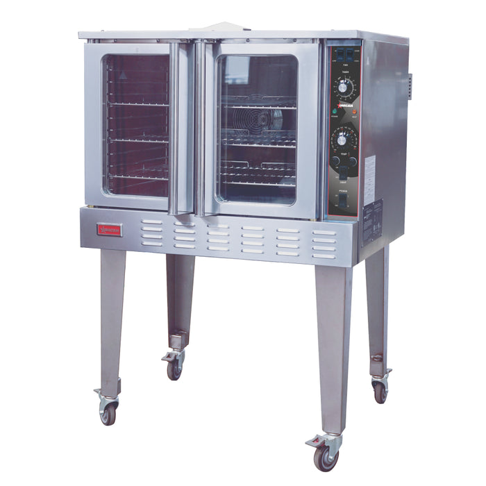 Nella 38" Floor Model Single Deck Electric Convection Oven - 208V / 3Ph - 48551