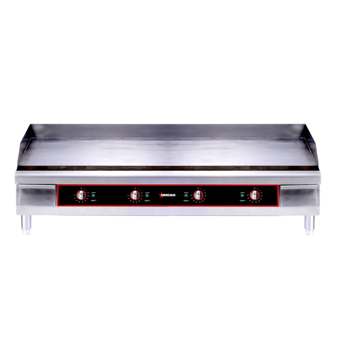 Nella 48" Countertop Stainless Steel Electric Griddle - 208V / 10.5 kW - 48602