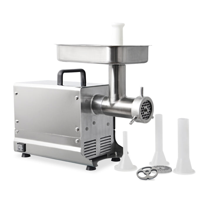 Nella Stainless Steel Medium-Duty Meat Grinder with 1.5HP - 48888