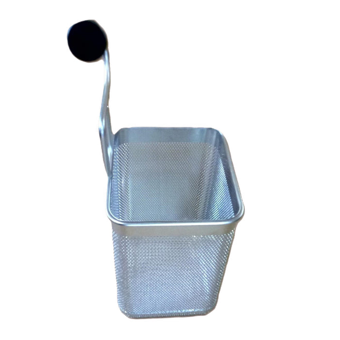 Nella 1/6 Size Rectangular Pasta Cooker Basket with Left Handle - 49107
