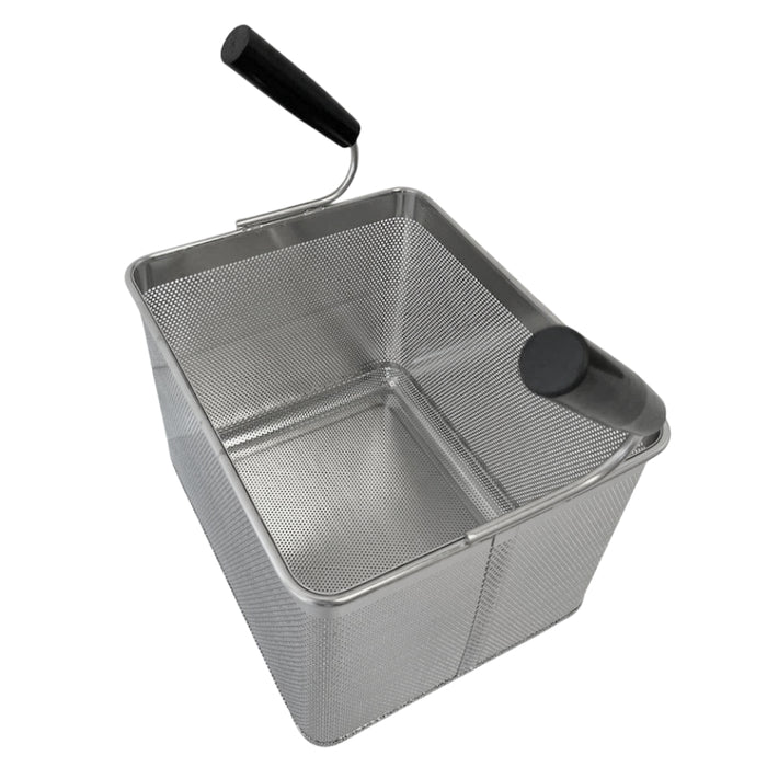 Nella Half Size Rectangular Pasta Cooker Basket with 2 Handles - 49150