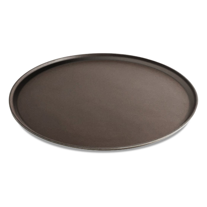 Nella 26" x 20" Oval Non-Skid Serving Tray - Brown - 80108