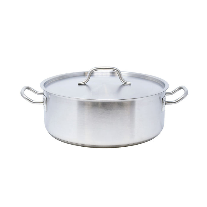 Nella 25 Qt. Stainless Steel Brazier with Cover - 80429