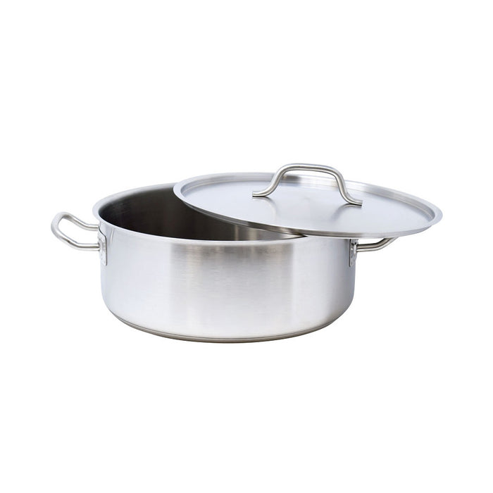 Nella 25 Qt. Stainless Steel Brazier with Cover - 80429
