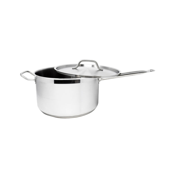 Nella 6 Qt. Stainless Steel Sauce Pan with Lid and Handle - 80434
