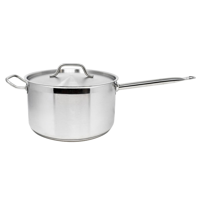 Nella 10 Qt. Stainless Steel Sauce Pan with Lid and Handle - 80436