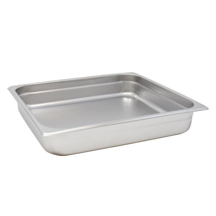 Nella 2/3 Size Stainless Steel Steam Table Pan, 2.5" Deep - 80613