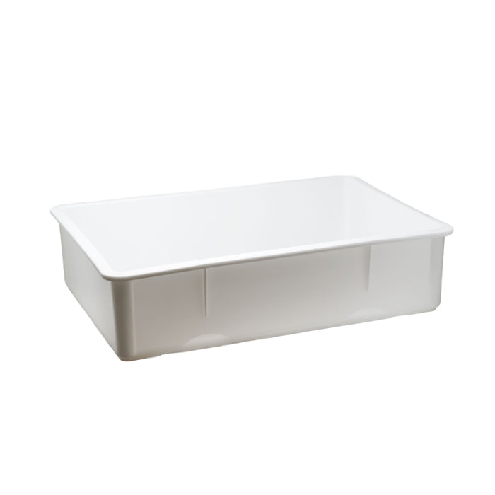 Nella 26″ X 18″ X 6″ White Stackable Pizza Dough Proofing Box - 80890