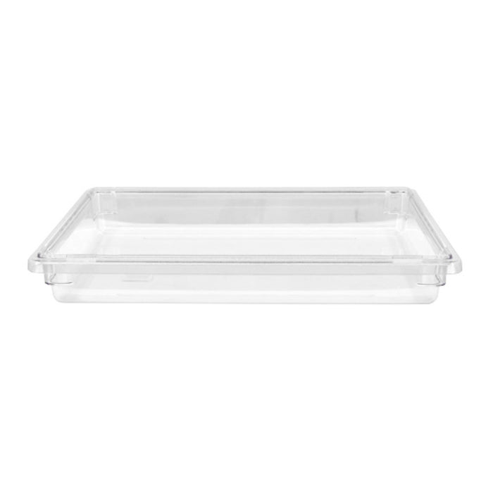 Nella 18" x 26" x 3.5" Polycarbonate Clear Rectangular Food Storage Box - 85118