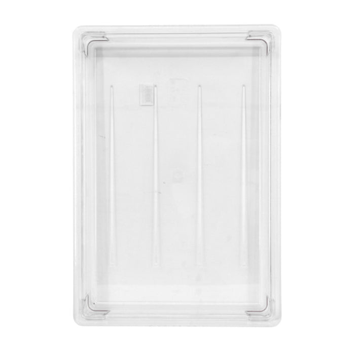 Nella 18" x 26" x 3.5" Polycarbonate Clear Rectangular Food Storage Box - 85118